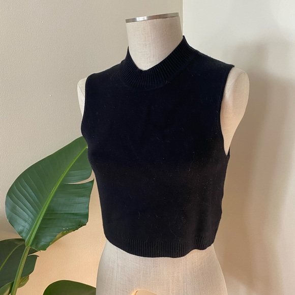 Cooperative Tops - Cooperative Brand Sweater Tank Top